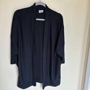 Columbia ladies light weight yoga style jacket, size L, black